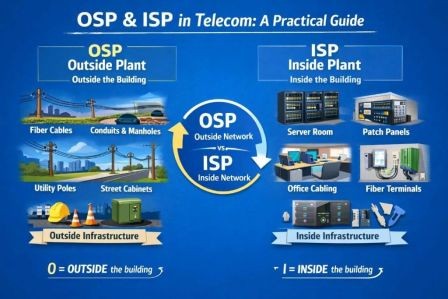 Perbedaan ISP dan OSP Fiber Optik